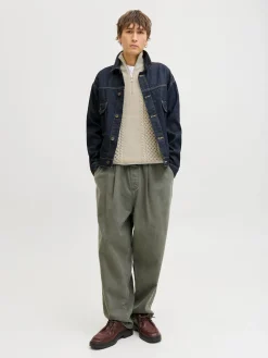 JJPAUL KNIT HALF ZIP