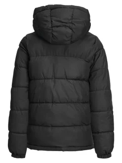 JJPAUL PUFFER HOOD JR - Black/SOLID