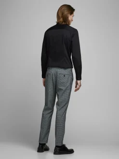 JJPRPARMA SHIRT L/S NOOS - Black/SUPER SLIM