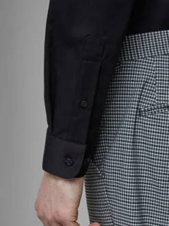 JJPRPARMA SHIRT L/S NOOS - Black/SUPER SLIM