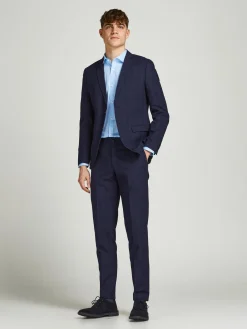 JJPRPARMA SHIRT L/S NOOS - Cashmere Blue/SUPER SLI