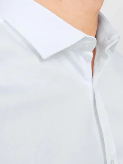 JJPRPARMA SHIRT L/S NOOS - White/SUPER SLIM