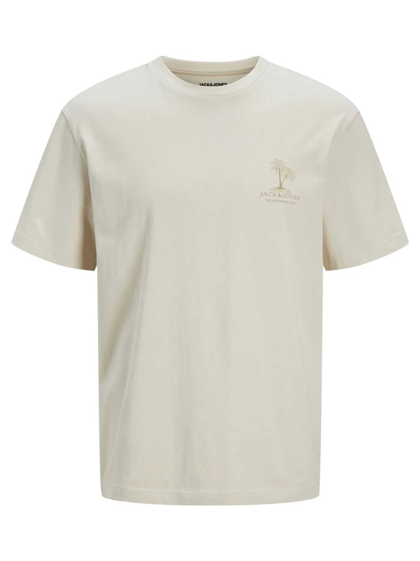 JJSUMMER VIBES TEE SS CREW NECK LN