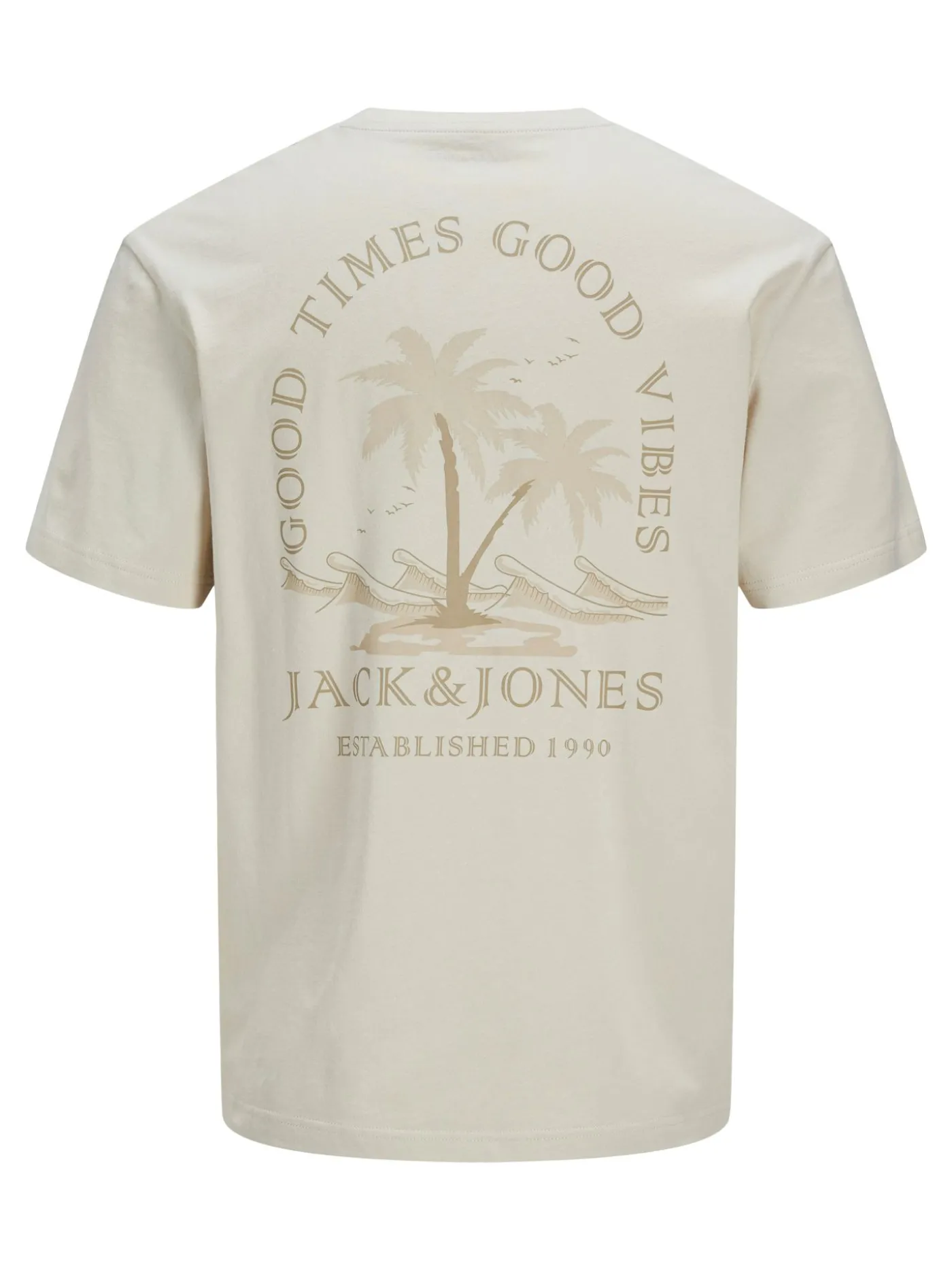 JJSUMMER VIBES TEE SS CREW NECK LN