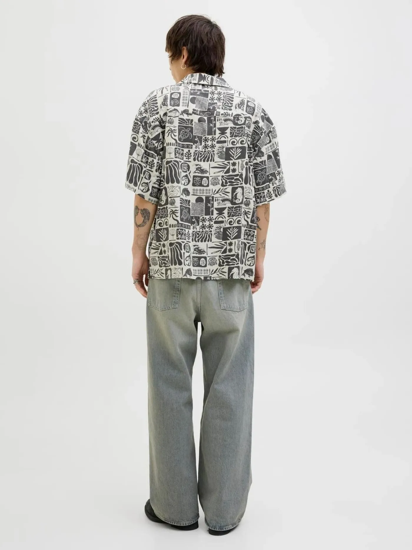 JJWAYNE AOP RESORT SHIRT SS