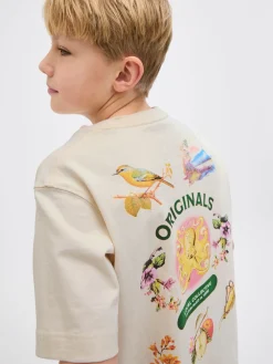 JORACAPULCO RETRO ELEMENT BACK TEE