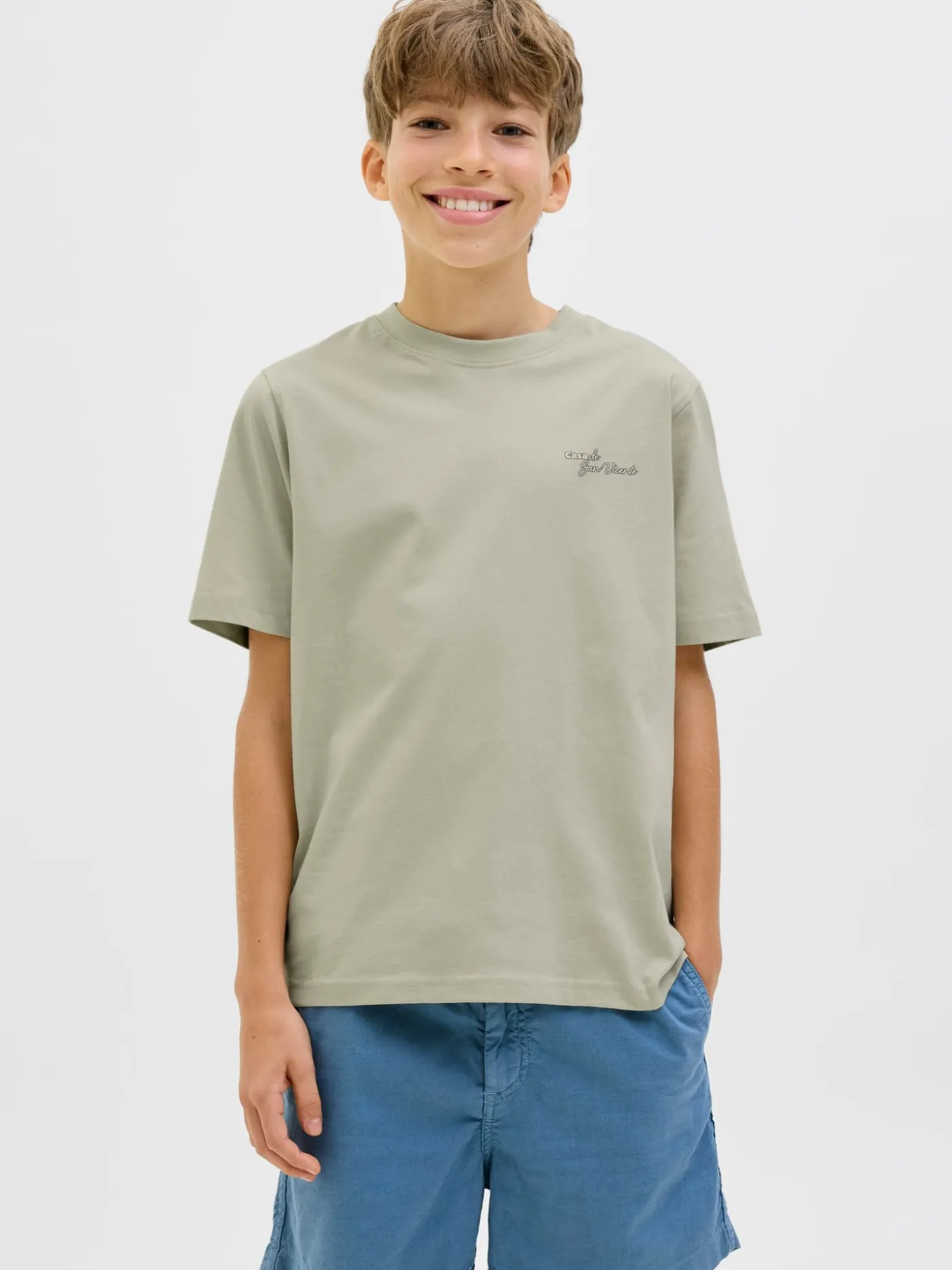 JORALMERIA BACK TEE SS CREW NECK JN