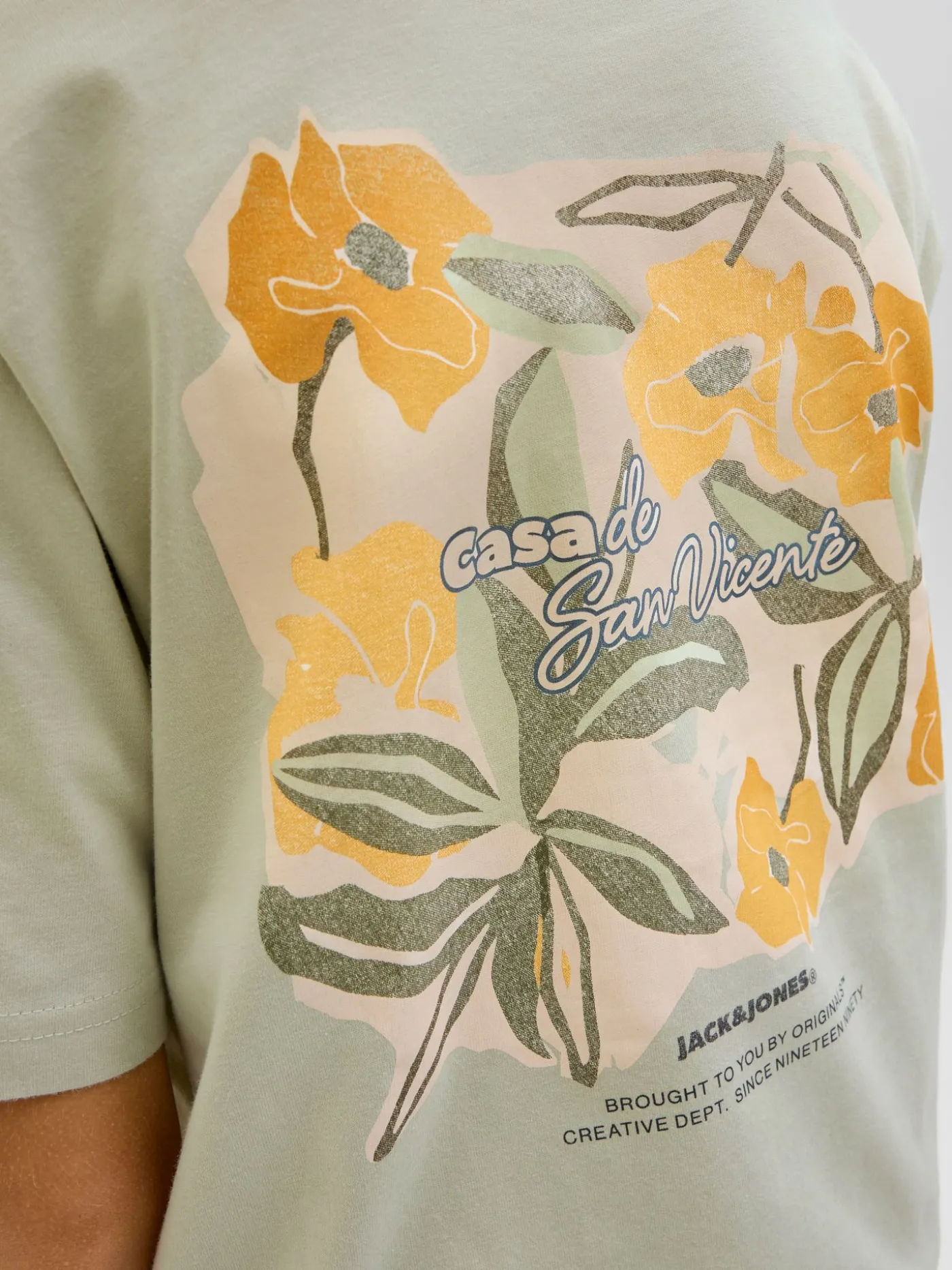 JORALMERIA BACK TEE SS CREW NECK JN