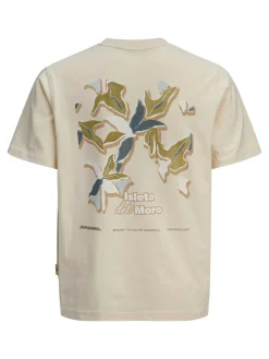 JORALMERIA BACK TEE SS CREW NECK JN