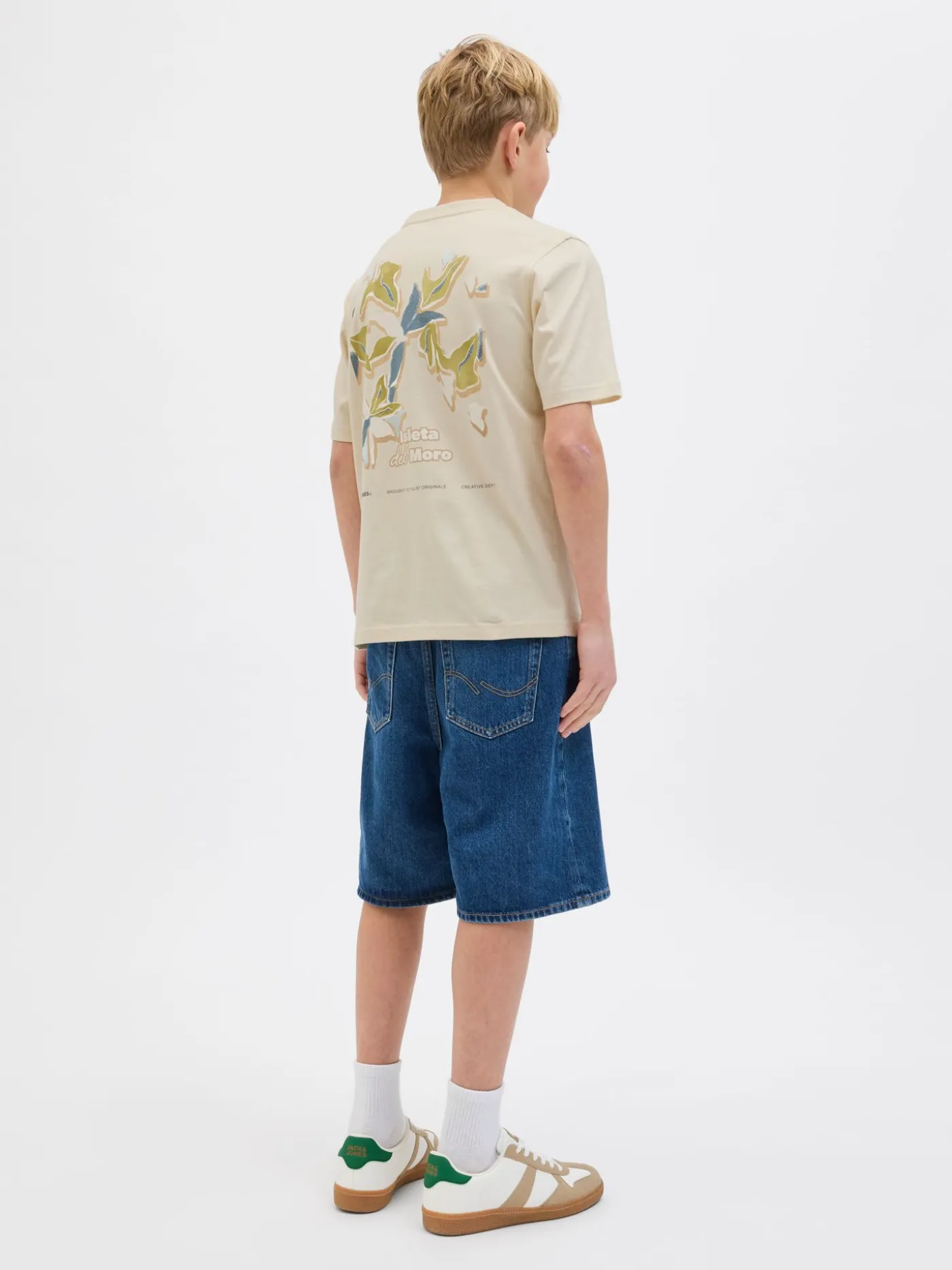 JORALMERIA BACK TEE SS CREW NECK JN