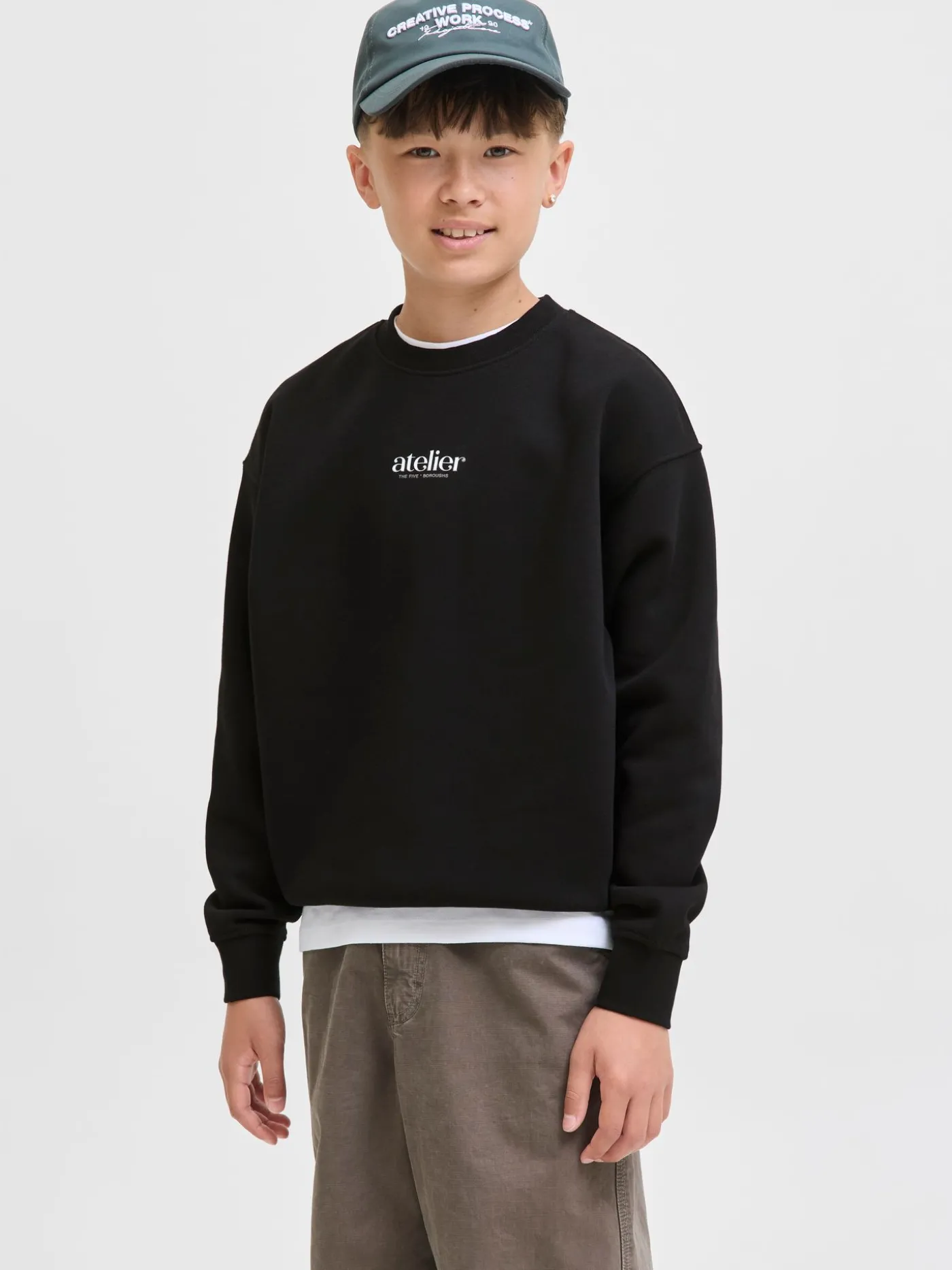 JORBROOKLYN GRAPHIC SWEAT CREW NEC