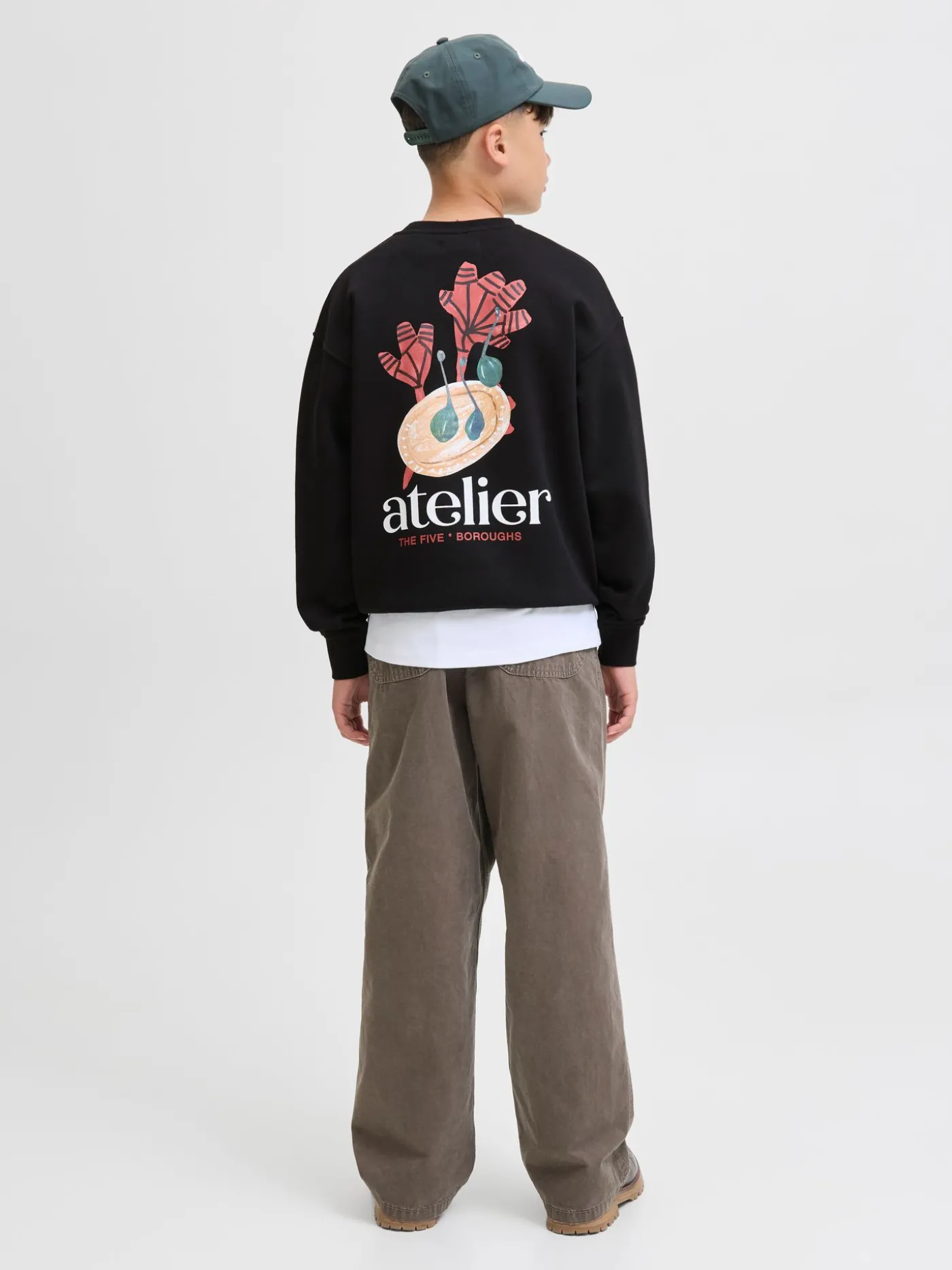 JORBROOKLYN GRAPHIC SWEAT CREW NEC