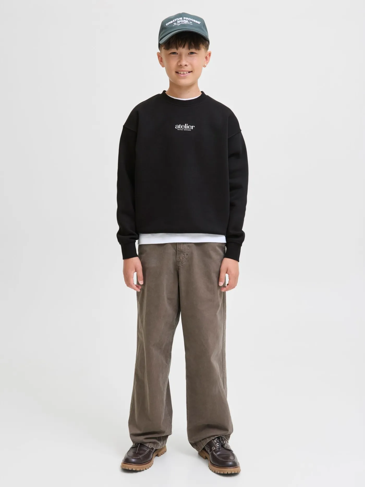 JORBROOKLYN GRAPHIC SWEAT CREW NEC