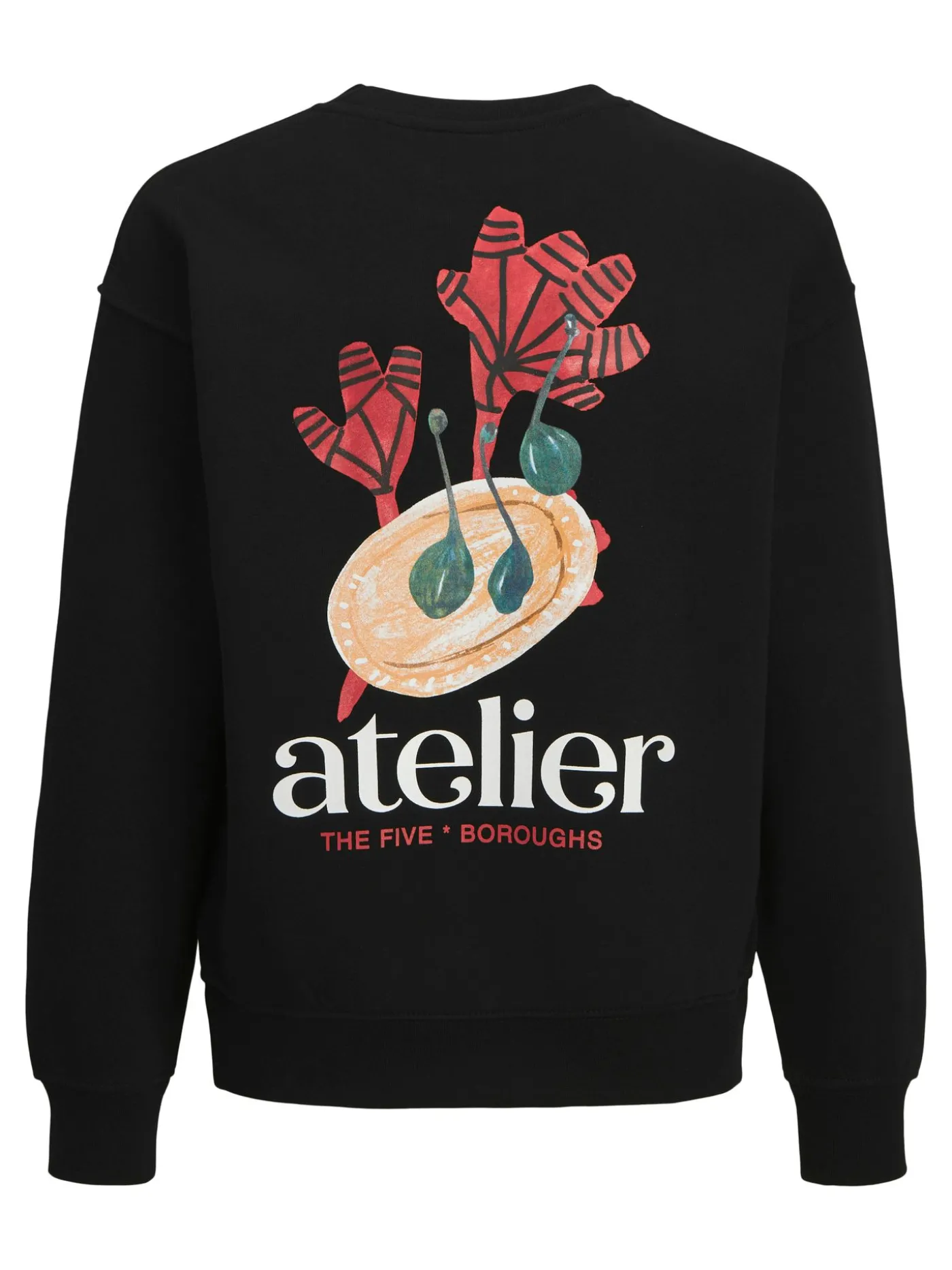 JORBROOKLYN GRAPHIC SWEAT CREW NEC