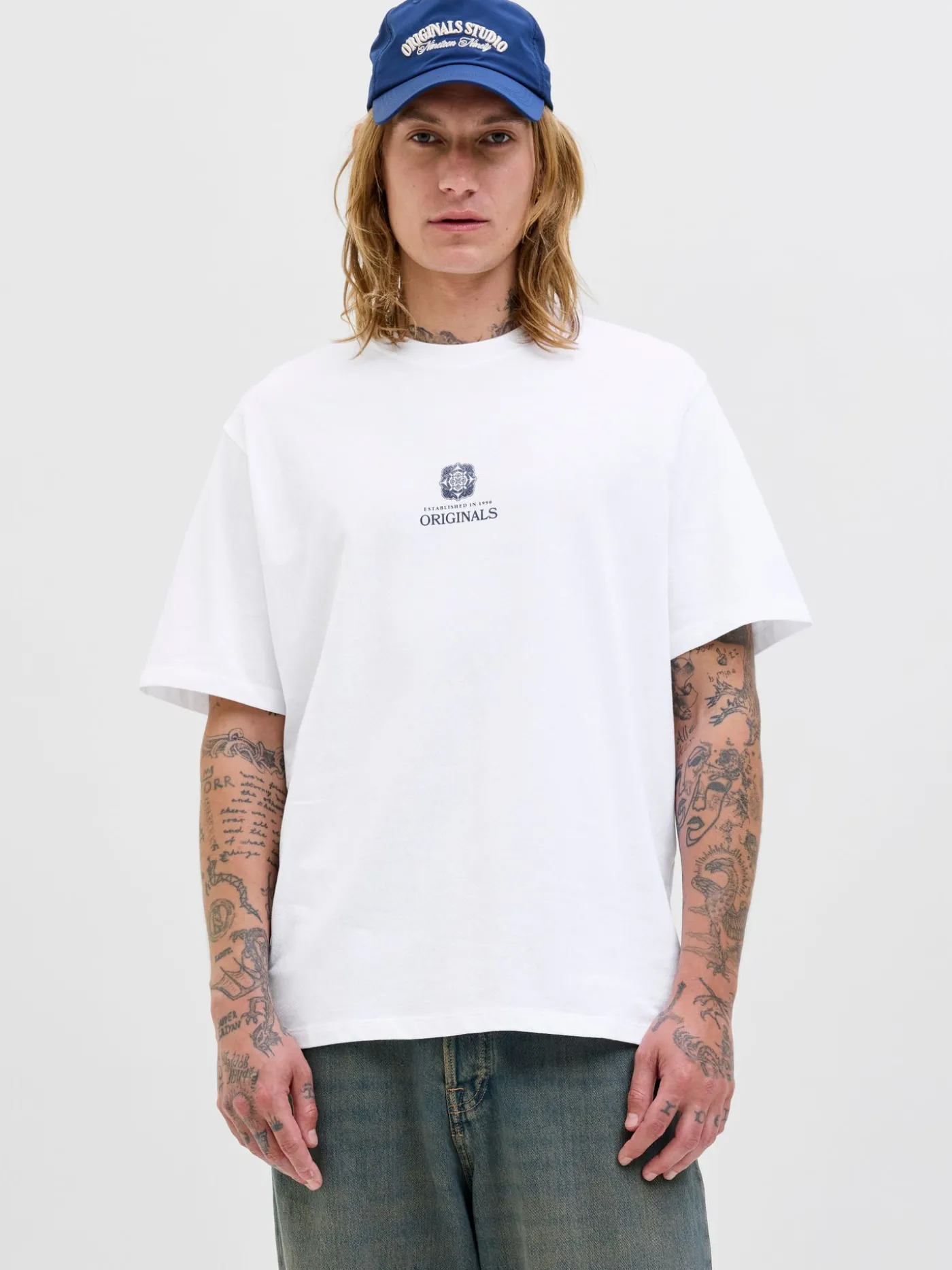 JORDIA GRAPHIC BACK TEE SS CREW NEC