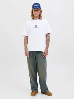 JORDIA GRAPHIC BACK TEE SS CREW NEC