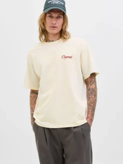 JORDIA GRAPHIC BACK TEE SS CREW NEC