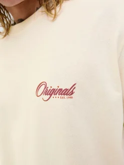 JORDIA GRAPHIC BACK TEE SS CREW NEC