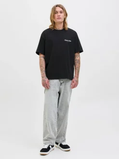 JORDIA GRAPHIC BACK TEE SS CREW NEC