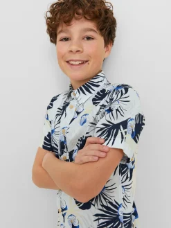 JORJAMES TULUM AOP SHIRT SS JNR