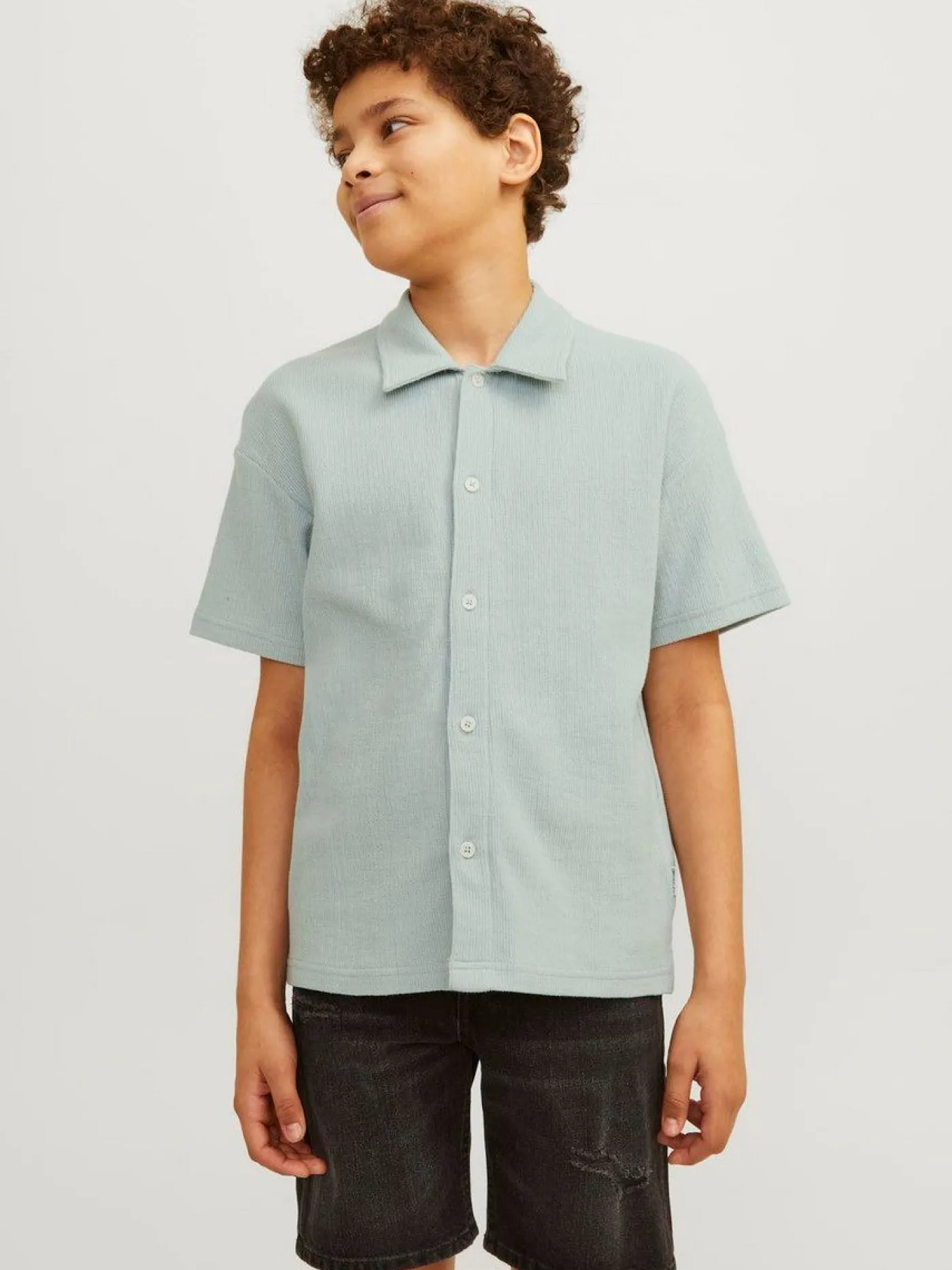 JORJASPER BUTTON THROUGH SHIRT SS J