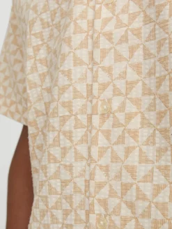 JORLUKE SEERSUCKER RESORT SHIRT SS