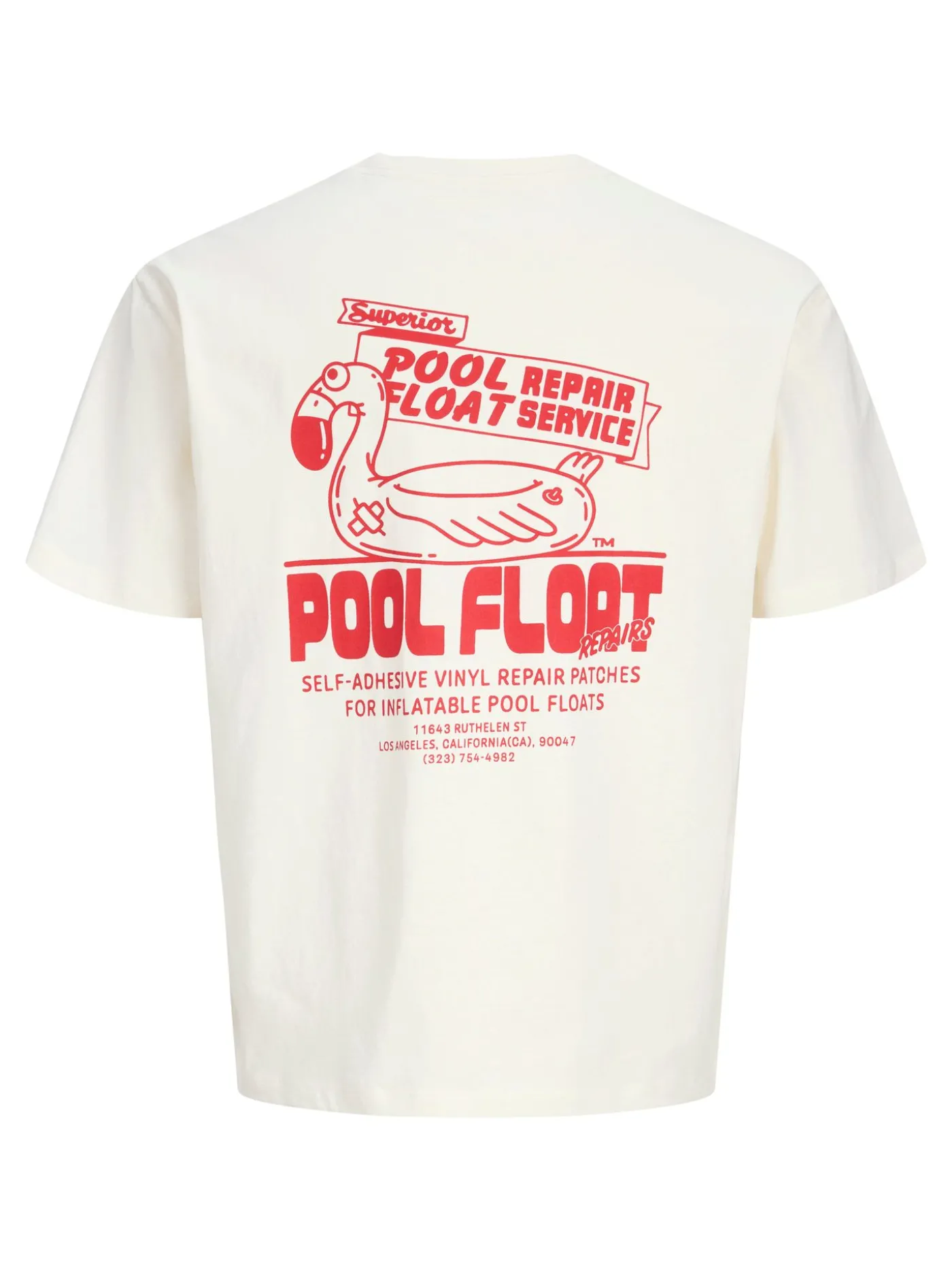 JORPOOL FLOAT TEE SS CREW NECK STY