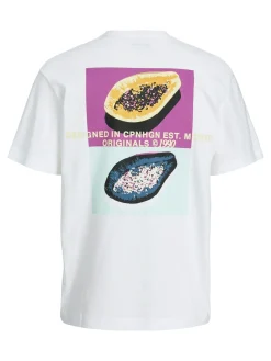 JORTAMPA BACK TEE SS CREW NECK SN