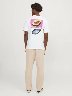 JORTAMPA BACK TEE SS CREW NECK SN