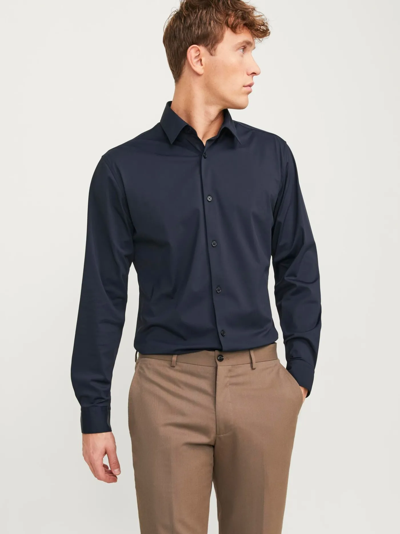 JPRBLAACTIVE STRETCH SLIM SHIRT L/S