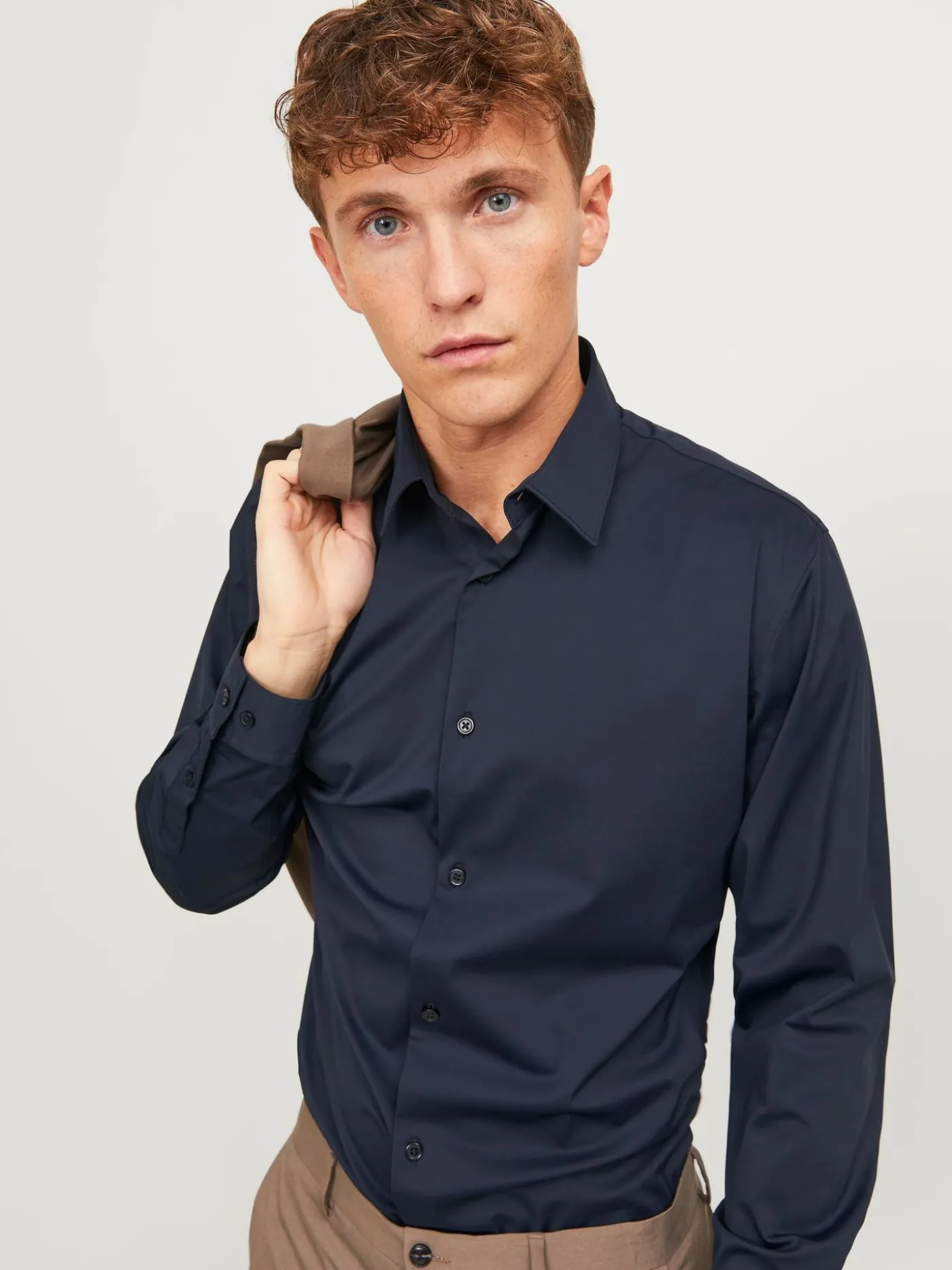 JPRBLAACTIVE STRETCH SLIM SHIRT L/S