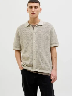JPRBLAARTO KNIT POLO SS LN