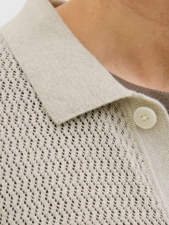 JPRBLAARTO KNIT POLO SS LN