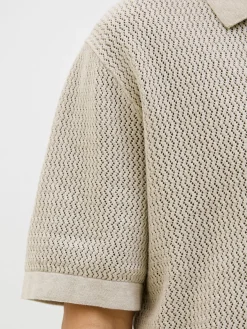 JPRBLAARTO KNIT POLO SS LN