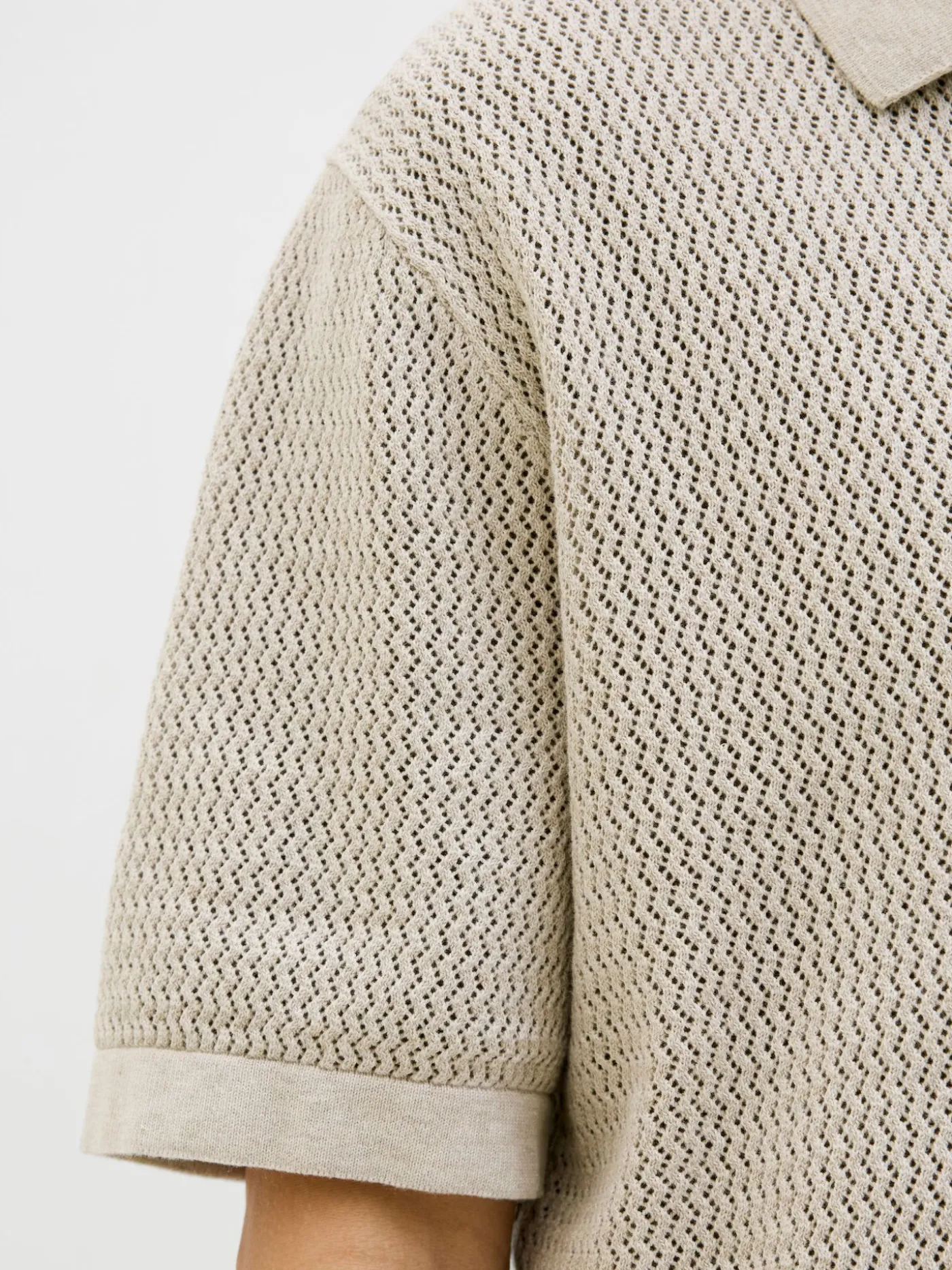 JPRBLAARTO KNIT POLO SS LN