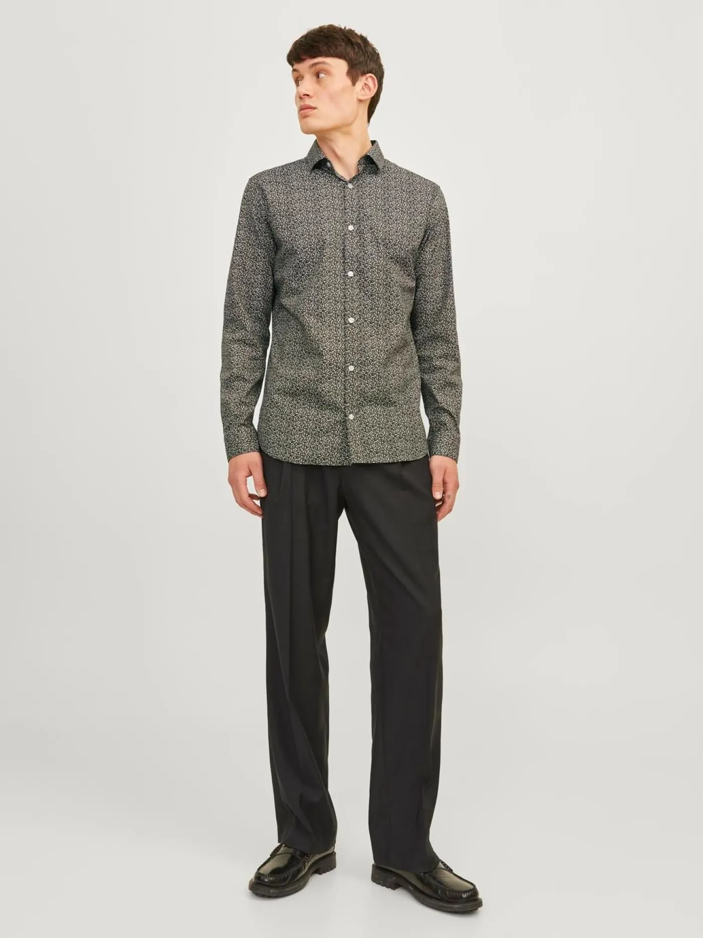 JPRBLABLACKPOOL STRETCH LS SHIRT SN