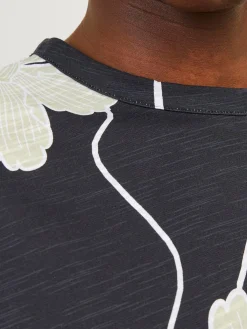 JPRBLAPALMA AOP SS TEE CREW NECK SN