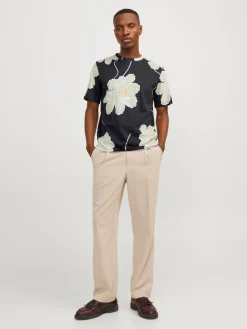 JPRBLAPALMA AOP SS TEE CREW NECK SN