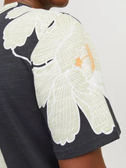 JPRBLAPALMA AOP SS TEE CREW NECK SN