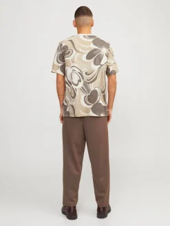 JPRBLAPALMA AOP SS TEE CREW NECK SN