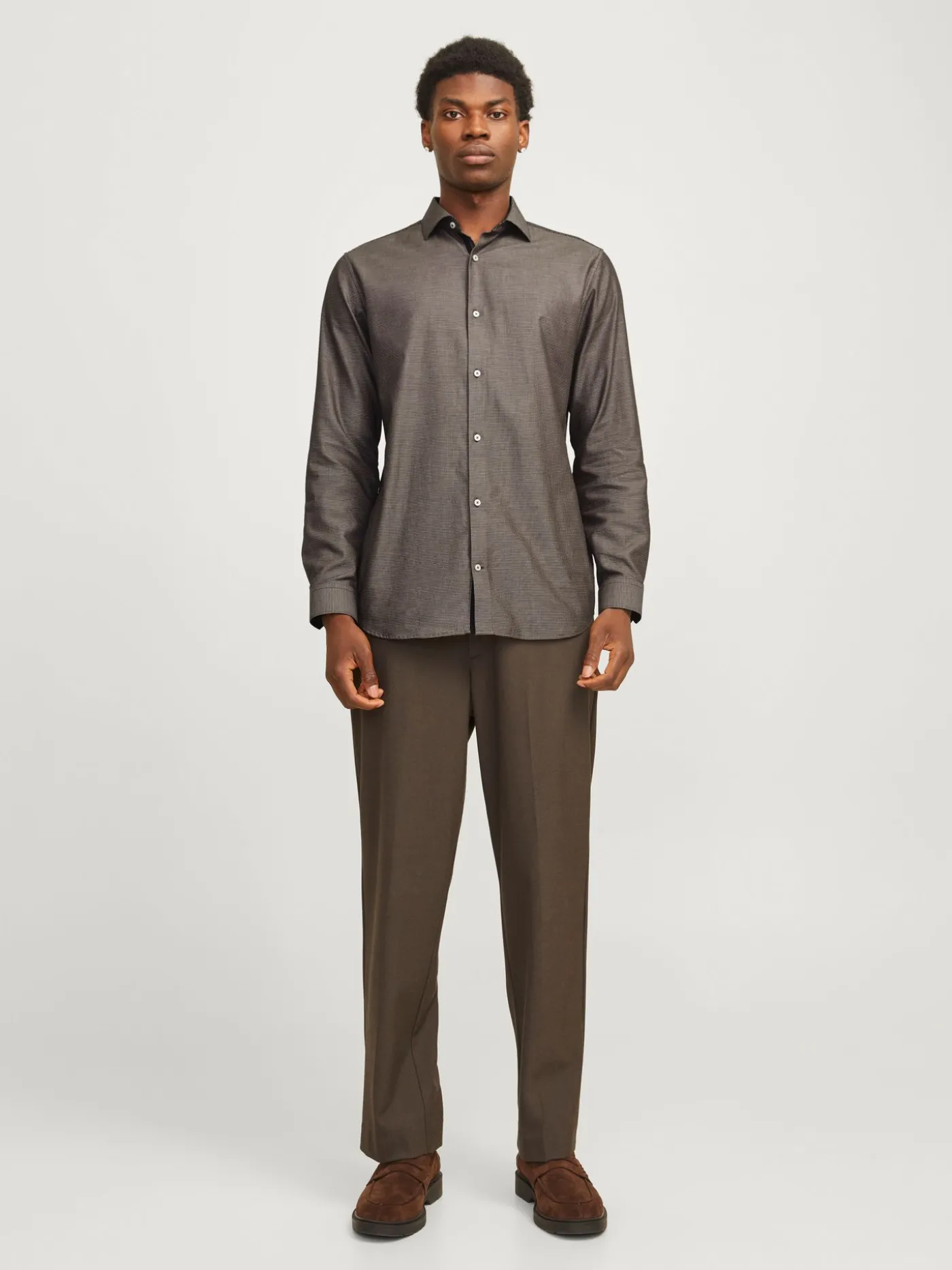 JPRBLAPARKER DETAIL L/S SHIRT NOOS