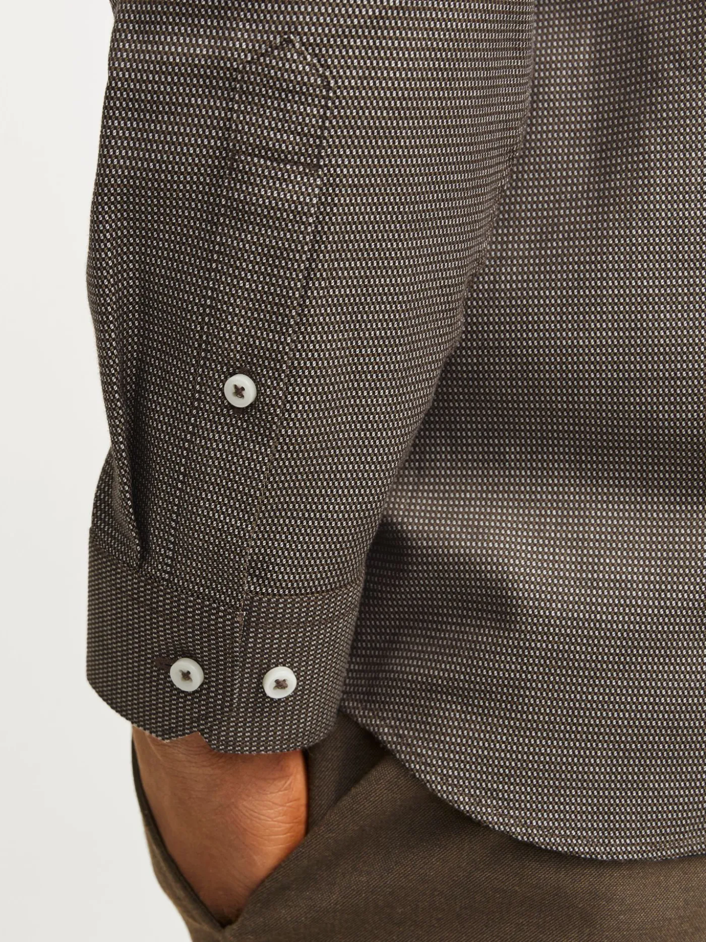 JPRBLAPARKER DETAIL L/S SHIRT NOOS