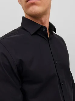 JPRBLAROYAL SHIRT L/S NOOS - Black/SLIM FIT