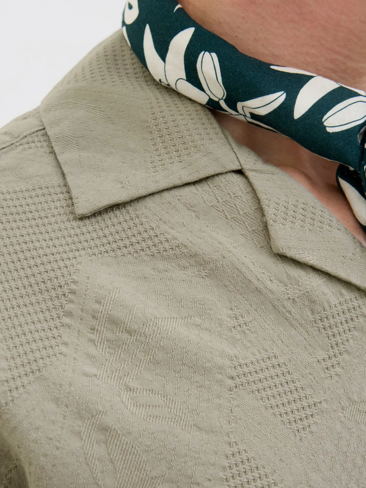 JPRBLULUKE JACQUARD RESORT S/S SHIR