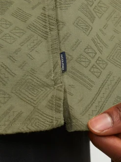 JPRBLUOREGON JACQUARD RESORT SHIRT