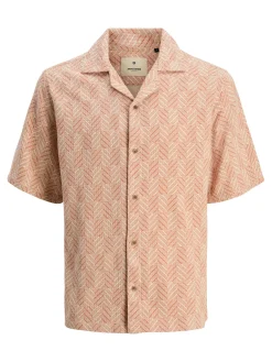 JPRBLUVINCENT PRINT RESORT S/S SHIR