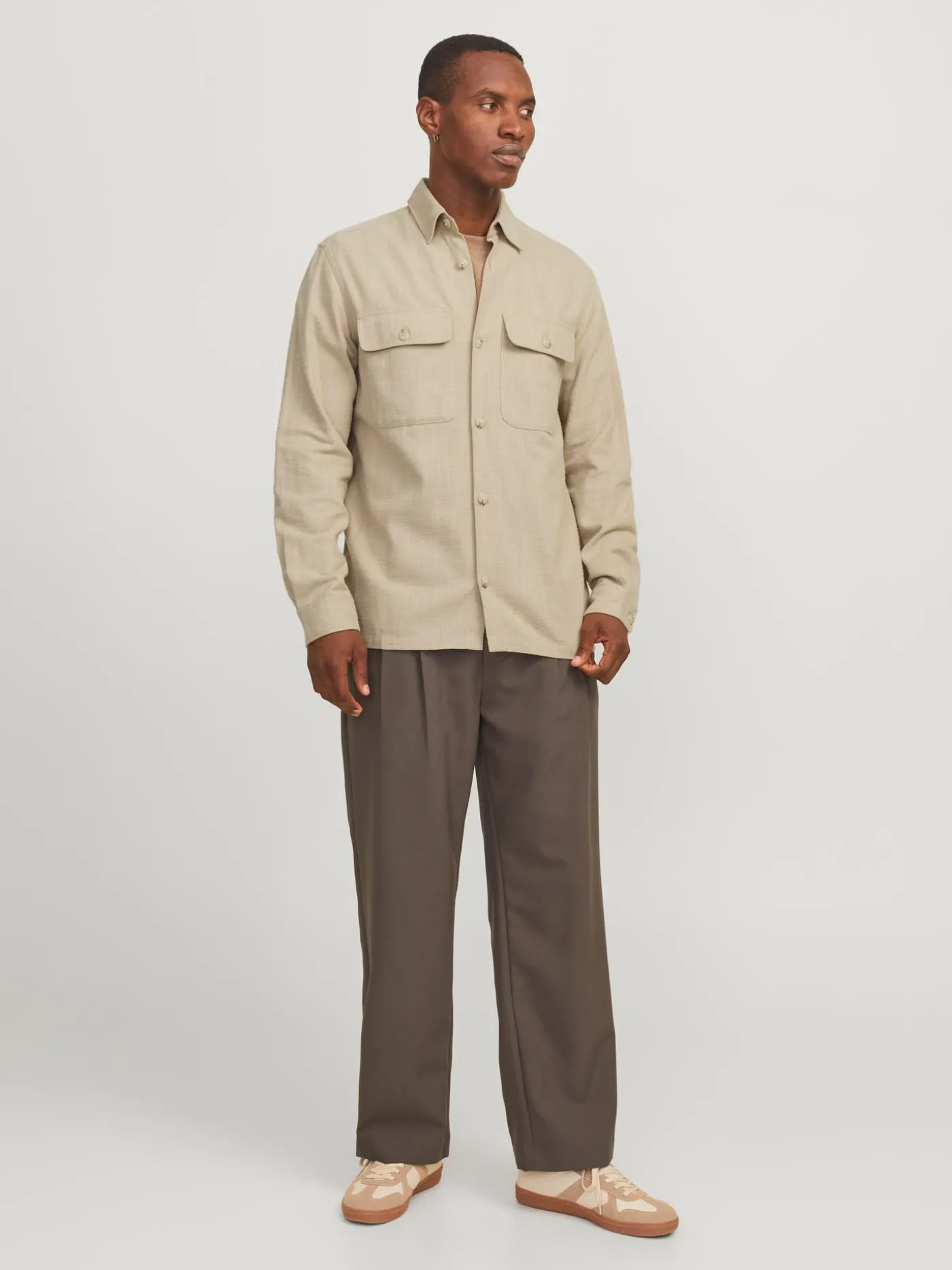 JPRCCRAYMOND SPRING SOLID OVERSHIRT