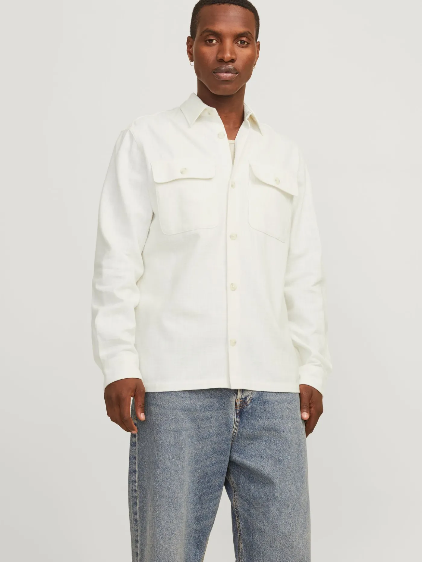 JPRCCRAYMOND SPRING SOLID OVERSHIRT