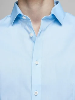 JPRPARMA SHIRT L/S NOOS JNR - Cashmere Blue
