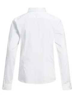 JPRPARMA SHIRT L/S NOOS JNR - White